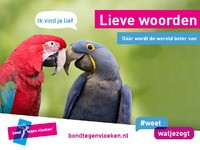 Campagne: Lieve woorden - Persbericht