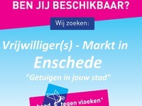 Vrijwilligers gezocht voor de markt in Enschede