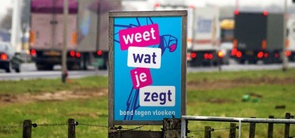 Langs de A1 bij Barneveld.