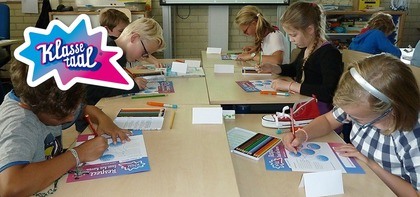 klas met lesbrief