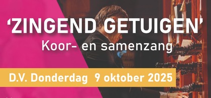 Zangavond 9 oktober